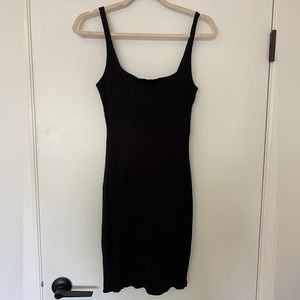 BNWT Ribbed Black Dress